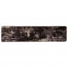 Chodnik dywanowy MARSA Czarny 50 x 100 cm Poliester i PVC