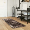 Chodnik dywanowy MARSA Czarny 50 x 200 cm Poliester i PVC