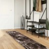 Chodnik dywanowy MARSA Czarny 50 x 250 cm Poliester i PVC