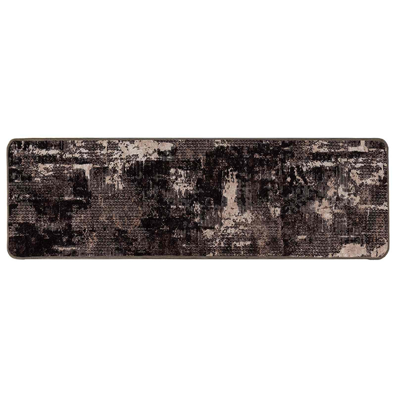Chodnik dywanowy MARSA Czarny 50 x 350 cm Poliester i PVC