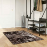 Chodnik dywanowy MARSA Czarny 100 x 200 cm Poliester i PVC