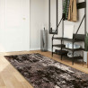 Chodnik dywanowy MARSA Czarny 100 x 250 cm Poliester i PVC