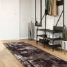 Chodnik dywanowy MARSA Czarny 100 x 400 cm Poliester i PVC