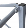 Namiot Imprezowy Antracyt 200 x 200 x 315 cm Materiał Oxford