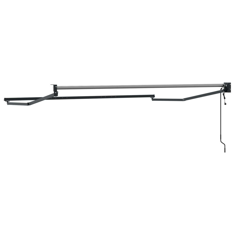 Elektryczna rama markizy składanej Antracyt 3,5 x 2 m Aluminium