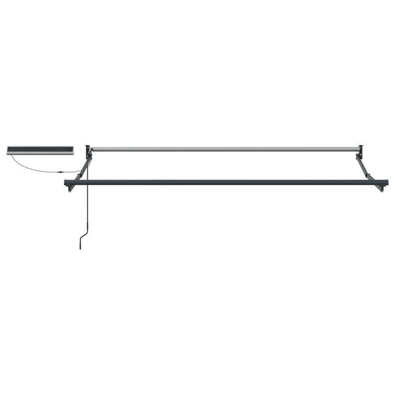 Elektryczna rama markizy składanej antracytowy 3,5 x 2 m Stal