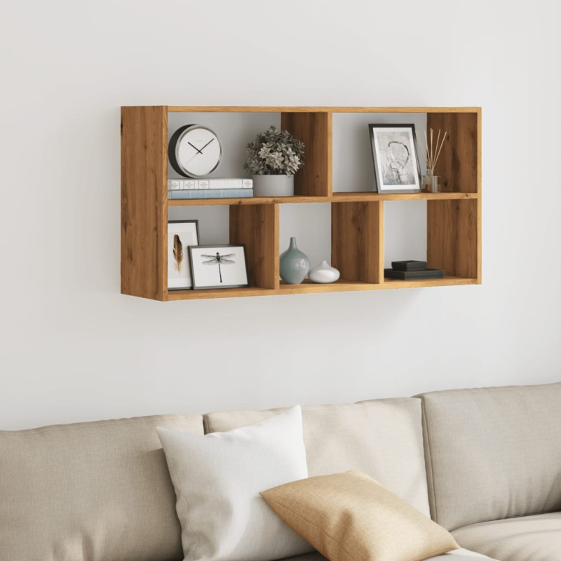 Półka ścienna, dąb artisian, 100x25x50 cm