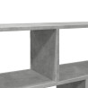 Półka ścienna, szarość betonu, 100x25x50 cm