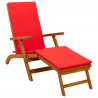 Leżak z funkcją pochylania i składania 55 x 146 x 91 cm