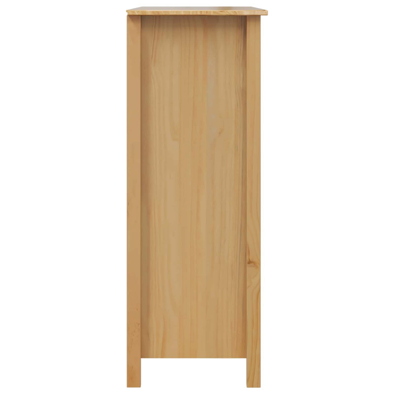 Szafka na wino HILL Miodowy brąz 79.5 x 40 x 107.5 cm