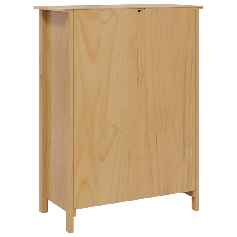 Szafka na wino HILL Miodowy brąz 79.5 x 40 x 107.5 cm