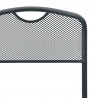 Krzesła ogrodowe 2 pcs Antracyt 52,5 x 46 x 82 cm Żelazo