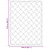 Letni Kołdra Antracyt 140 x 220 cm Mikrofibra i Fleece Teddy