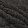 Zimowa Kołdra Antracyt 155 x 220 cm Mikrofibra i Fleece Teddy