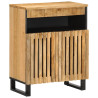 Szafka, 60x34x75 cm, lite surowe drewno mango