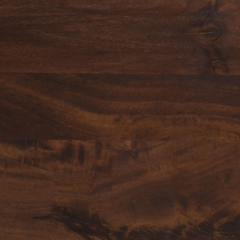 Szafka pod umywalkę, 62x34x58 cm, brązowa, lite drewno mango