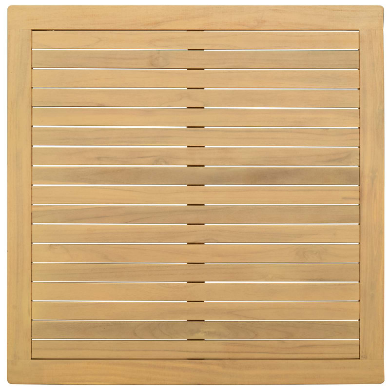 Stolik kawowy Jasna akacja 85 x 85 x 45 cm Lite Drewno Akacji