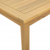 Stolik kawowy Jasna akacja 85 x 85 x 45 cm Lite Drewno Akacji