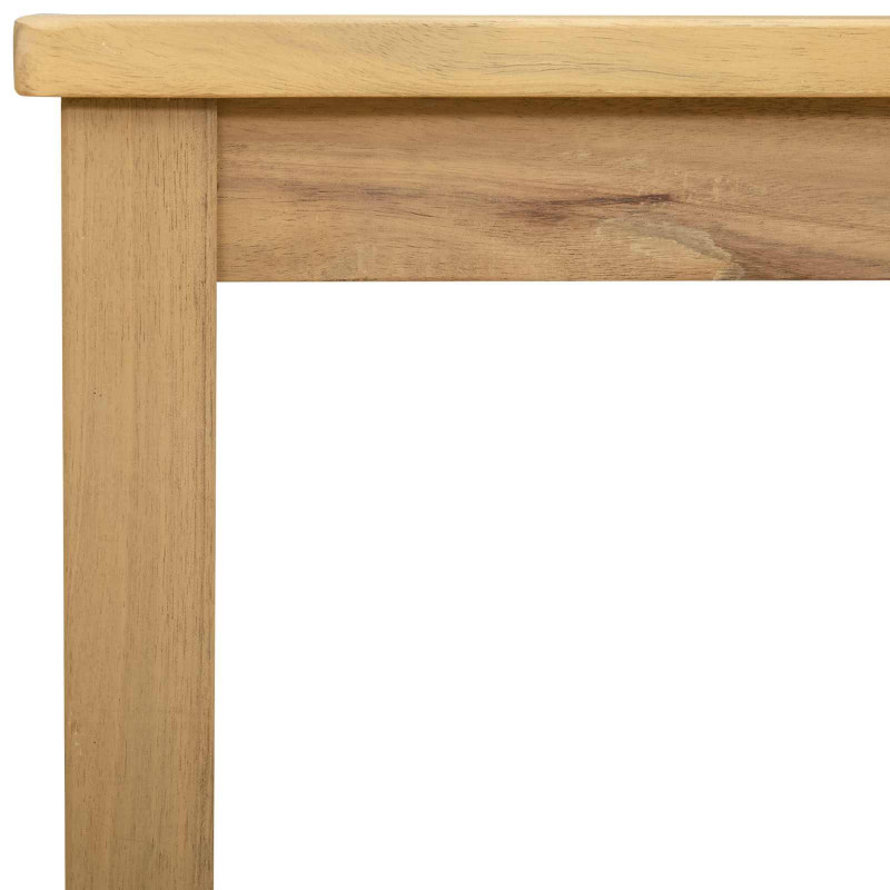 Stolik kawowy Jasna akacja 85 x 85 x 45 cm Lite Drewno Akacji