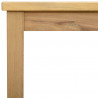 Stolik kawowy Jasna akacja 85 x 85 x 45 cm Lite Drewno Akacji