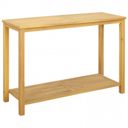 Stół konsolowy do ogrodu Jasna akacja 110 x 40 x 75 cm