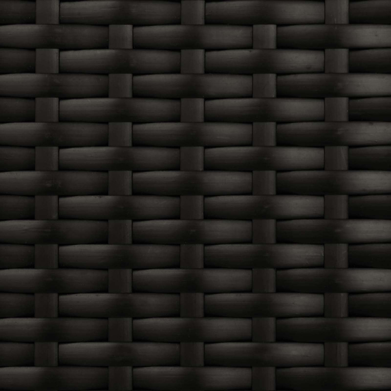 Zestaw sof ogrodowych Czarny i Turkusowy 164 x 164 x 112 cm