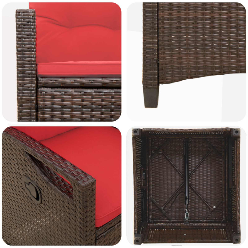 Krzesło Ogrodowe 56 x 64 x 94 cm stal