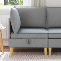 Sofa z miejscem do przechowywania tkanina
