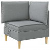 Sofa z miejscem do przechowywania tkanina