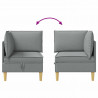 Sofa z miejscem do przechowywania tkanina