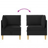 Sofa z miejscem do przechowywania tkanina