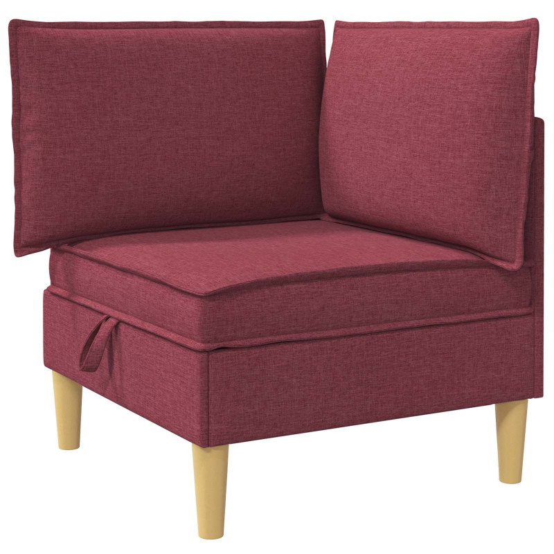 Sofa z miejscem do przechowywania tkanina