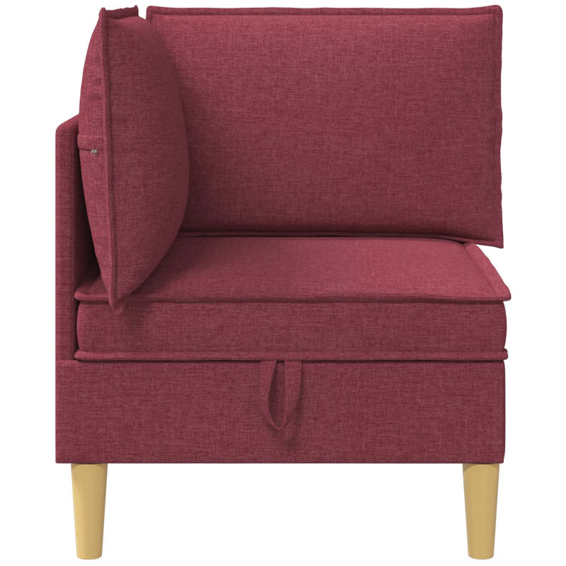 Sofa z miejscem do przechowywania tkanina