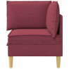 Sofa z miejscem do przechowywania tkanina