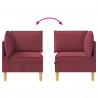 Sofa z miejscem do przechowywania tkanina