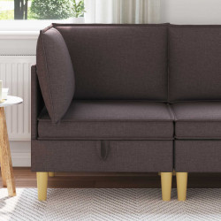 Sofa z miejscem do przechowywania tkanina