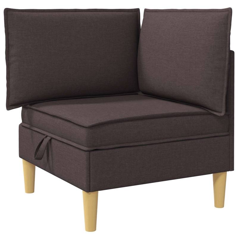 Sofa z miejscem do przechowywania tkanina
