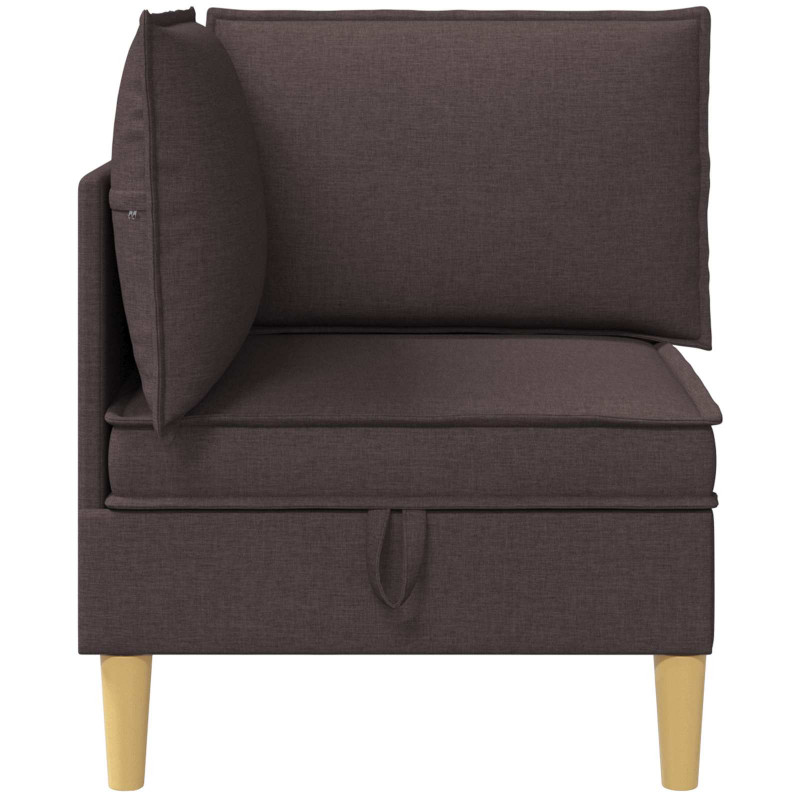 Sofa z miejscem do przechowywania tkanina