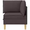 Sofa z miejscem do przechowywania tkanina