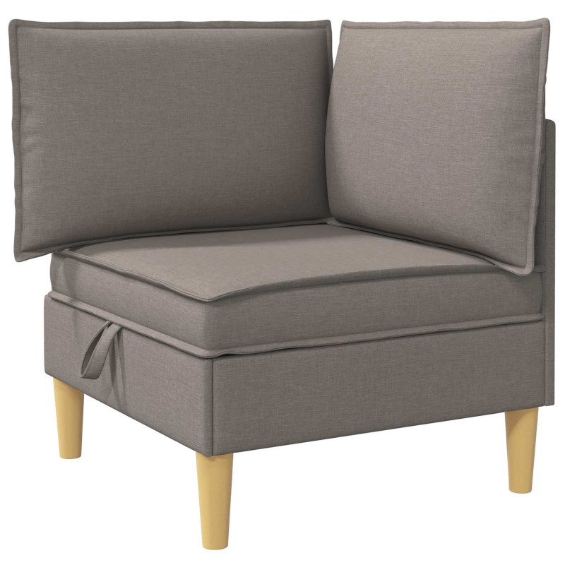 Sofa z miejscem do przechowywania tkanina