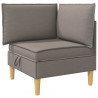 Sofa z miejscem do przechowywania tkanina
