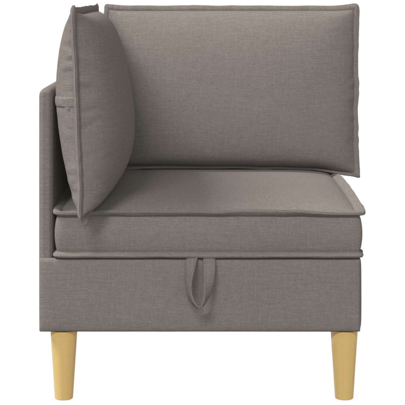 Sofa z miejscem do przechowywania tkanina