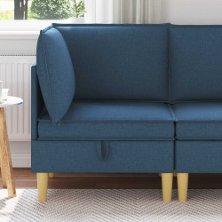 Sofa z miejscem do przechowywania tkanina