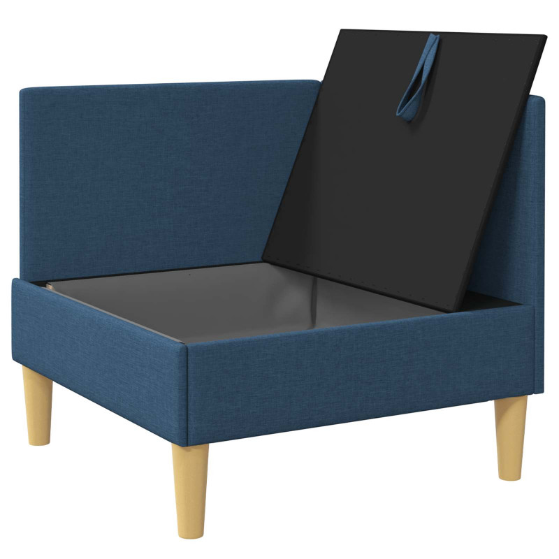 Sofa z miejscem do przechowywania tkanina