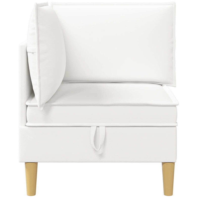Sofa z miejscem do przechowywania tkanina