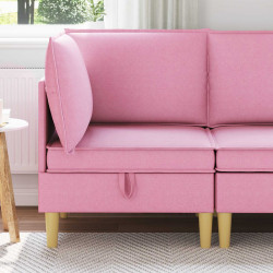 Sofa z miejscem do przechowywania tkanina