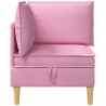 Sofa z miejscem do przechowywania tkanina