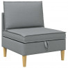 Sofa z miejscem do przechowywania tkanina