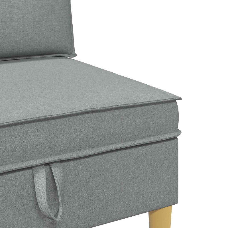 Sofa z miejscem do przechowywania tkanina