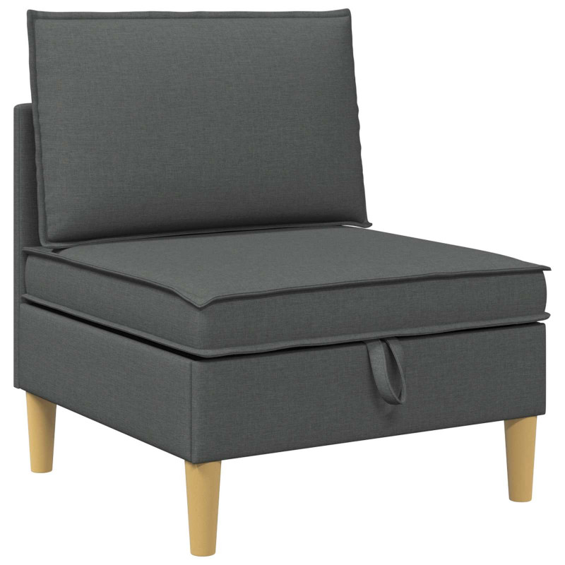 Sofa z miejscem do przechowywania tkanina
